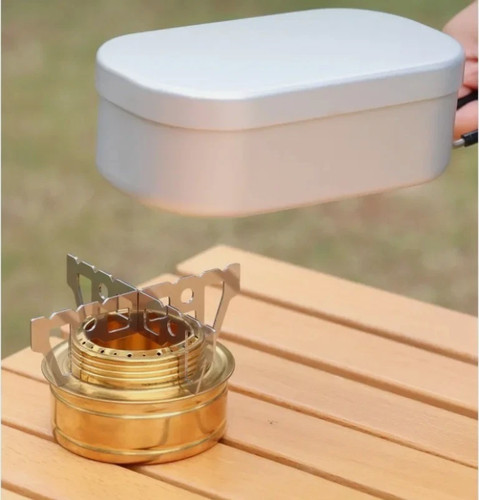 Pot stand for camping - pot, stove