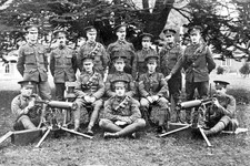 eyy-116 WWI, Military, Machine Gun Corps Regiment, Northwood. Photo