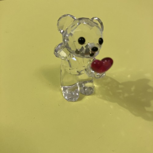 Swarovski kris bear blowing - bear,