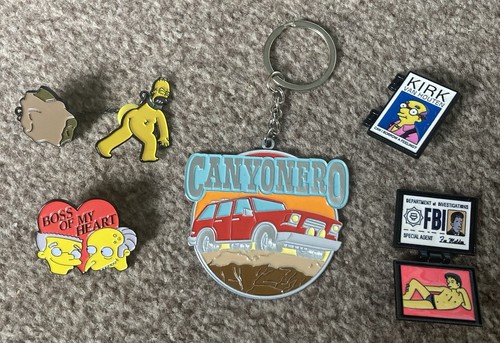 The simpsons canyonero keyring - the,