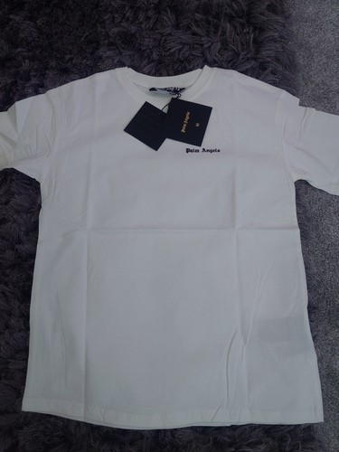 Palm angels white logo - palm, t-shirt