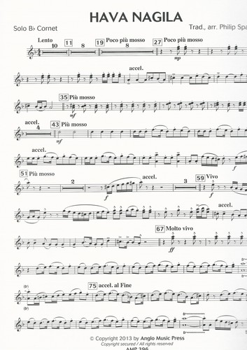 Hava nagila trad - arr., philip