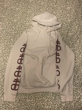 Drop Dead white hoodie size M