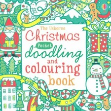 Christmas Pocket Doodling and Colouring Book (Usborne Drawing, Doodling and Col