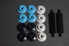 Lego 50254 2926 Train Wheel with Axle Pack of 4 Wheels 2 Axles