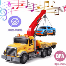 Kids Rescue Wrecker Tow Truck