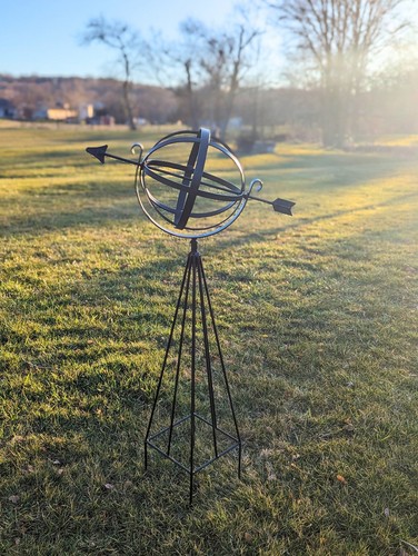 Wrought iron armillary 5 - -, 34.5"