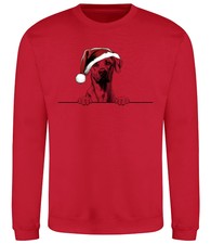 RHODESIAN RIDGEBACK Christmas Dog Sweatshirt Adults Kids Dogs Jumper Sweater