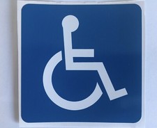 DISABLED SQUARE CAR VAN WORK