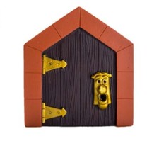 Alice in Wonderland Mini Door Decor Resin Statue Room Decoration Party Supplies