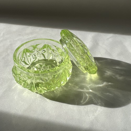 Vintage uranium glass - vintage,
