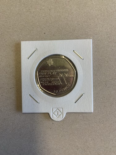 Olympic rowing 50p - olympic, coin
