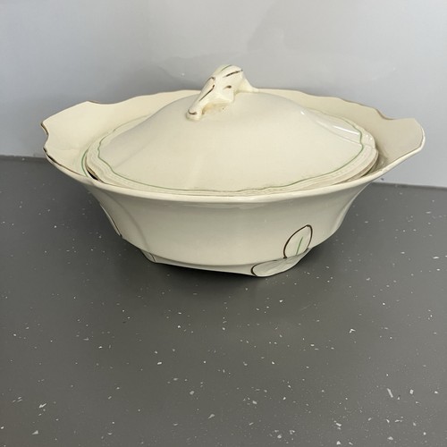 Vintage tureen with - tureen, lid