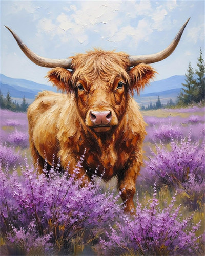 Cow paint numbers - by, for