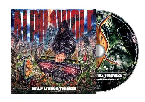 Alpha wolf half living - wolf,