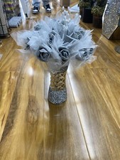 CRUSHED DIAMOND SILVER CRYSTAL