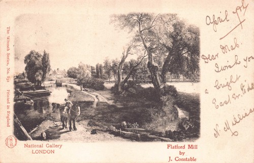 Family history postcard - postcard,