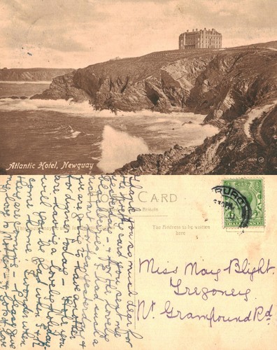 Vintage postcard atlantic - postcard,