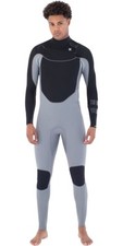 2025 Hurley Mens Advant 3/2mm Chest Zip Wetsuit - Iron Ore