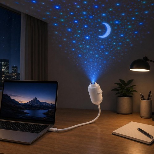 Galaxy projector night - 1,