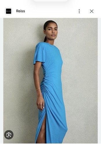 Reiss tulia midi dress size - midi, 10