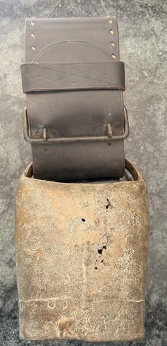 Large antique swiss cow bell - large,