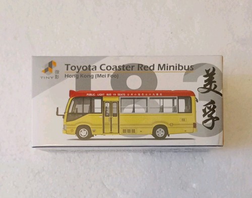 Toyota coaster red minibus - coaster,