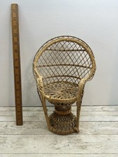 Vintage Peacock Chair Small