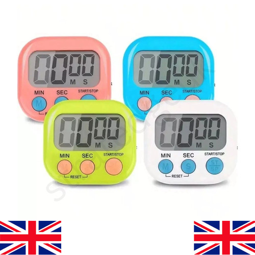Magnetic lcd digital timer - magnetic,
