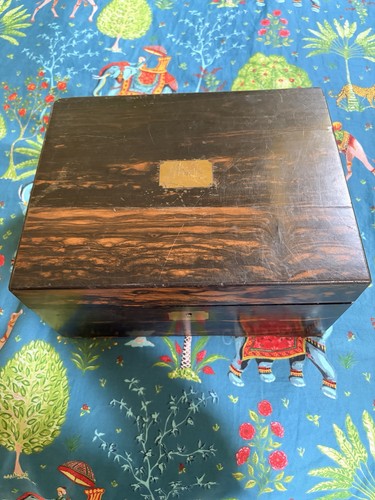 Antique mahogany writing slope - writing,