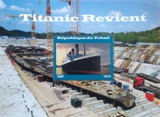 Titanic 2018 MNH stamp sheet
