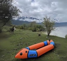 Lightweight 2.3kg adventure Packraft Inflatable Boat Hiking bike packing rafting
