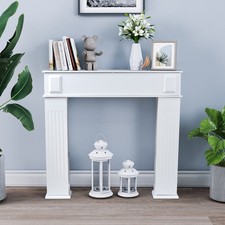 Classic Wooden Fireplace