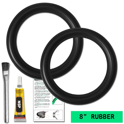 North speaker parts rubber - parts, 8"