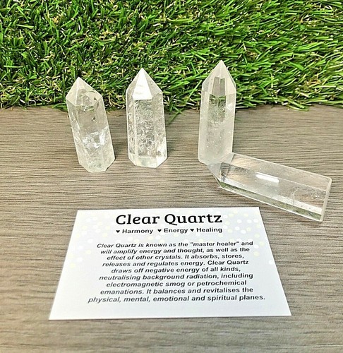 Clear quartz point - x,