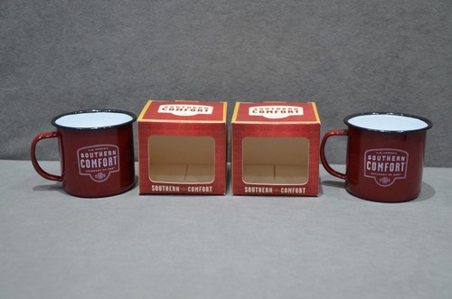 Southern comfort enamel mug - 2x,