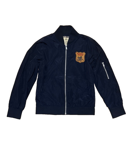 Navy blue mechanical dinosaur - blue,