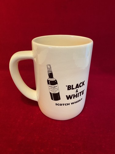 Rare black and white scotch - white,