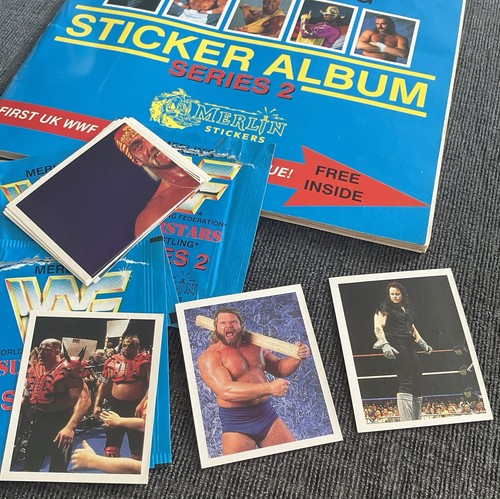Wwf merlin 1991 superstars - wwf,