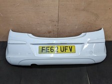 VAUXHALL CORSA D S07 REAR BUMPER WHITE Z474