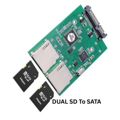 Dual port sdhc - port, sd