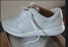 Clarks Un Rio Mix Ladies White