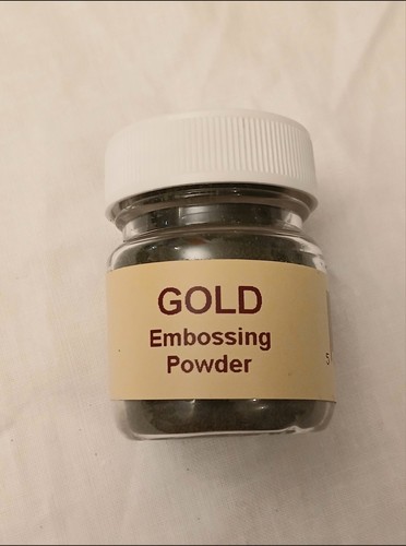 Gold embossing powder 14g new - 14g,