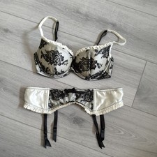 Vintage La Senza Ivory Satin &