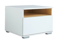 Modular Base TV Unit White/Oak Modern and Functional Media Storage Solution