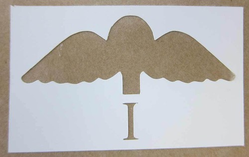 British helmet stencil - helmet,