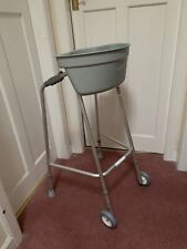 NRS Medium Walking Frame N73529 (wheeled) With Buckingham Caddy