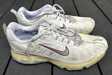 Nike Air Max 360 UK 11.5 white with red details. Good condition