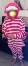 Kids Cheshire Cat Kigurumi Pajamas Book Day  Cosplay Costume Sleepwear UK 2026
