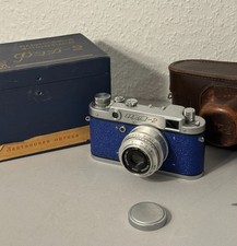 Fed 2 Blue Soviet Camera with